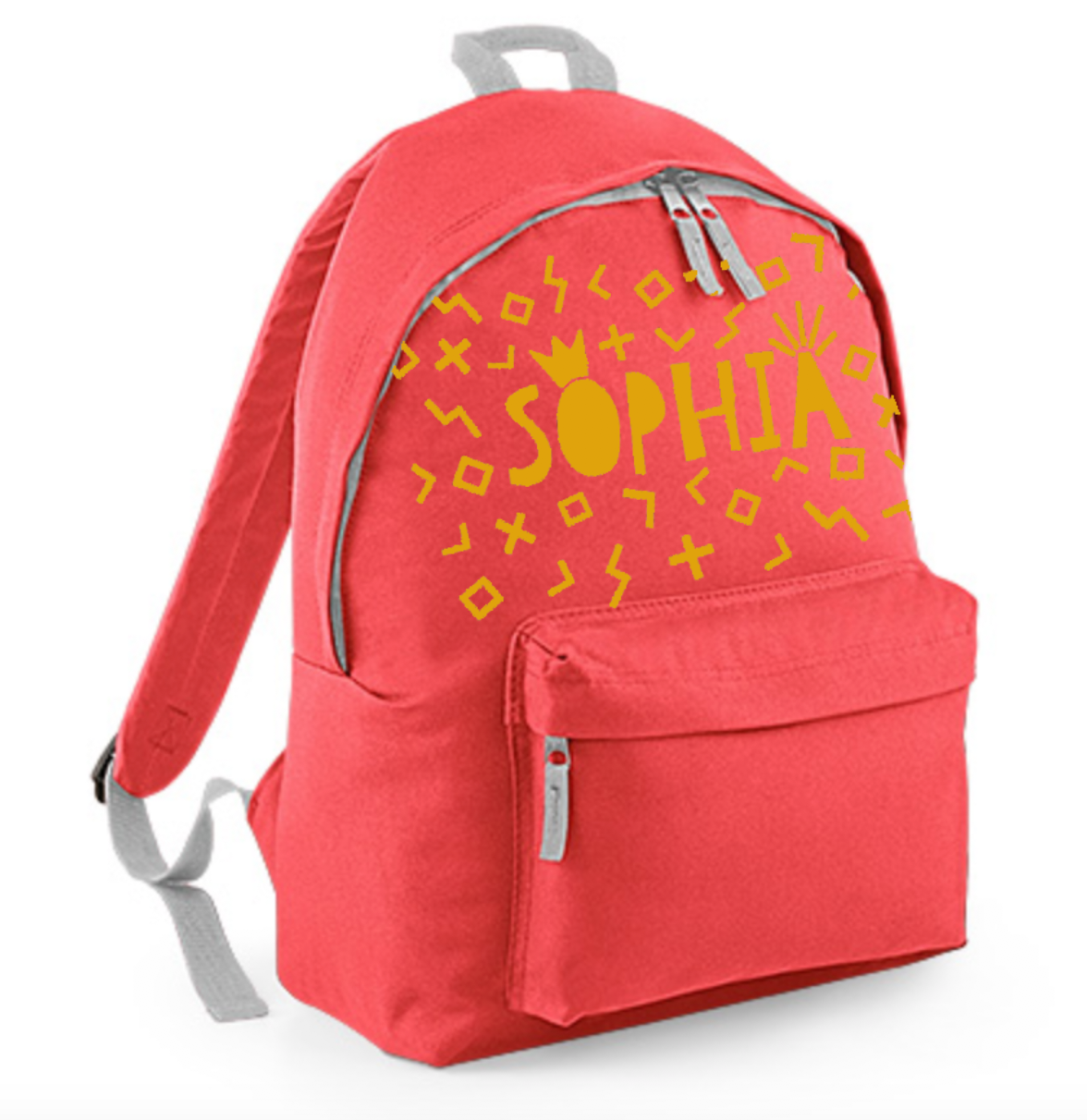 Personalised backpack top