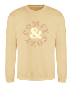 'Comfy & Cozy' Unisex Fit Sweatshirt