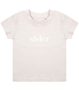 Simple Sibling/Mini T-Shirt - Baby/Todder