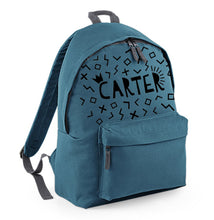 Personalised Backpack - Scattered Shapes