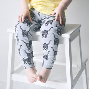 LIMITED EDITION* Prowling Tiger 100% Cotton Leggings (0-5 years