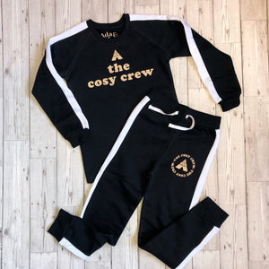 'The Cosy Crew' Kids Panelled Tracksuit