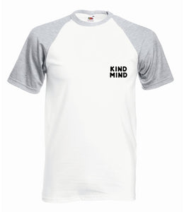 'Kind Mind' Mens Raglan T-Shirt