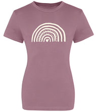 RAINBOW design T-Shirt - Girlie Fit