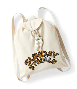 SUNDAY STROLLS - Organic Festival Backpack
