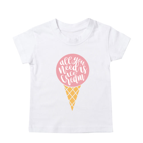 'all you need is ice cream' Baby/Kids T-Shirt