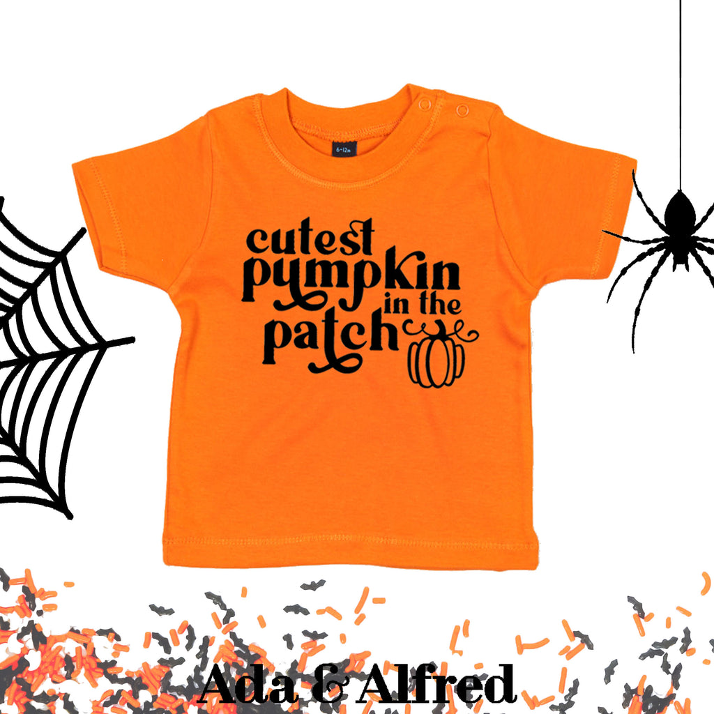 'Cutest Pumpkin In The Patch' Baby T-Shirt