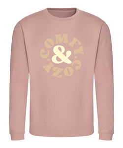 'Comfy & Cozy' Unisex Fit Sweatshirt