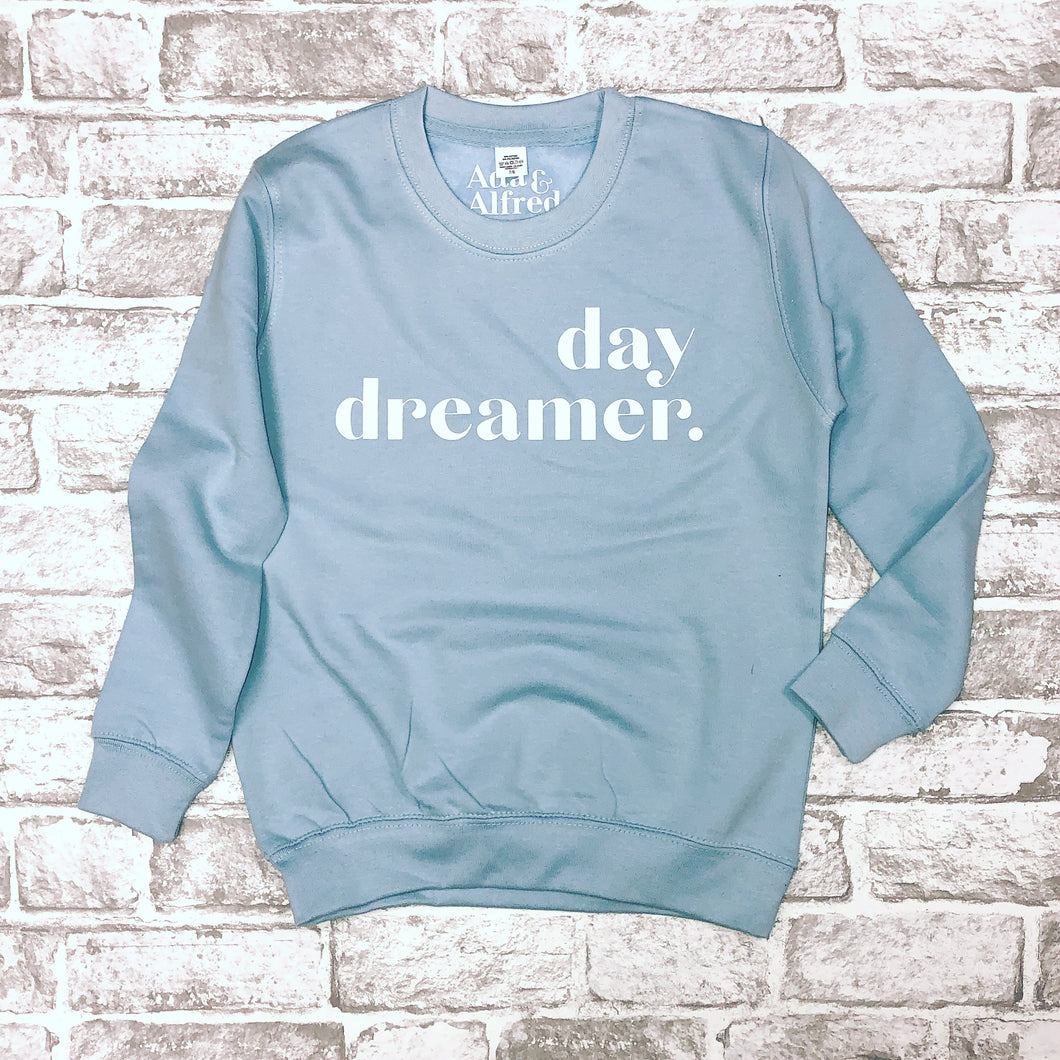 ‘day dreamer’ adults sweatshirt