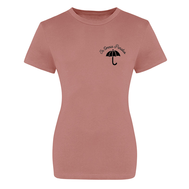 'In Omnia Paratus' Logo T-Shirt - Ladies Fit
