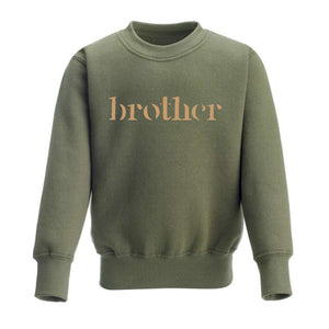 'brother' Fleece Sweatshirt