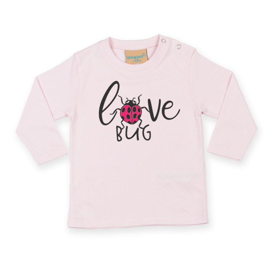 Baby Pink 'Love Bug' Infant T-shirt