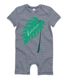 Personalised Monstera Leaf Romper