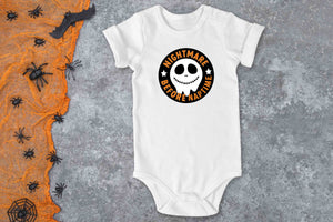 'Nightmare Before Naptime' - Baby Vest