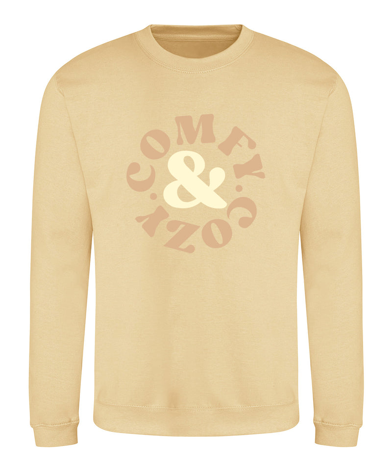 'Comfy & Cozy' Unisex Fit Sweatshirt