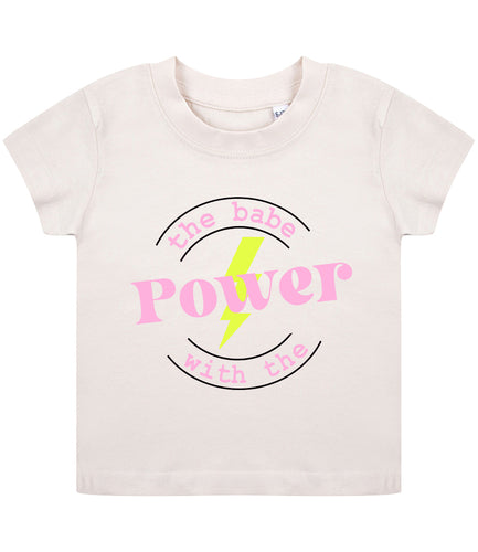 'The babe with the power' - Kids T-Shirt