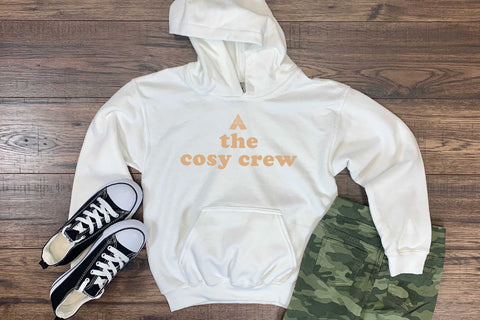 'new to the cosy crew' - organic baby bodysuit