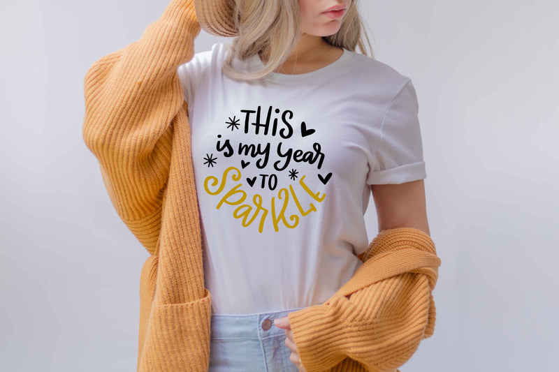'This is my year to Sparkle' Unisex Fit T-Shirt