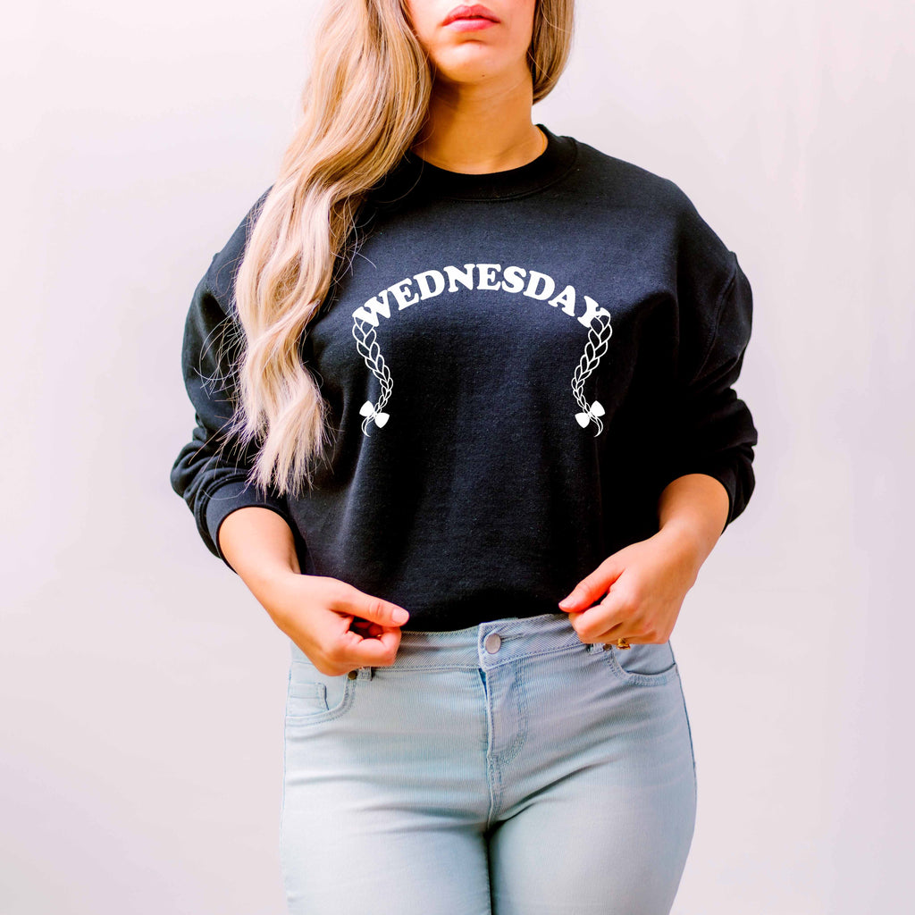 Wednesday Addams inspired Adults Sweatshirt