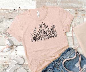 Wildflower Meadow Unisex Fit T-Shirt